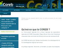 Tablet Screenshot of coreb.ch
